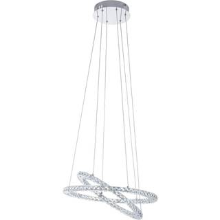 EGLO VARRAZO pendel LED 29,6W, klar/krom
