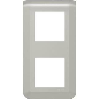 Legrand Mosaic ramme vertikal 2x2m alu