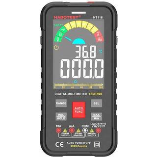 Habotest HT116 True RMS, NCV Digital Universal Multimeter Färgskärm