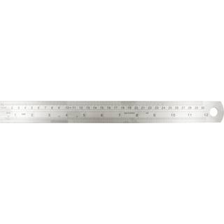 DIESELLA Stållineal 500x30x1,0 mm/tom V-H graduering