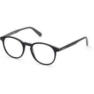 Moncler Mand ML5131 005 Optiske stel Outlet Acetat Sort Rund Normal