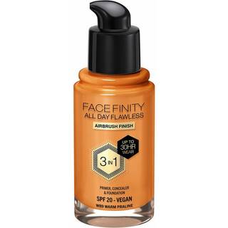 Max Factor Facefinity All Day Flawless 3 in 1 Foundation SPF 20 W89 Warm Praline 30 ml