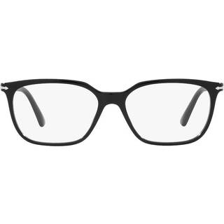 Persol Mand PO3298V 95 Optiske stel Acetat Sort Transparent Firkantet Normal