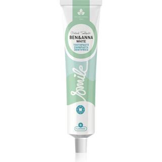 Naturlig Tandpasta BEN & ANNA White Fluor 75 ml.
