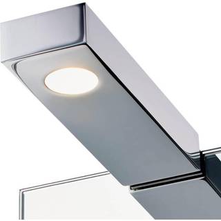 Flat 2 LED væg- og spejllampe, krom