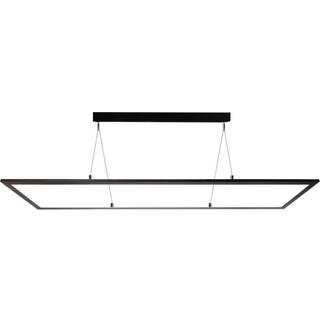 3422 LED-hængelampe, kantet, Dip-Switch, sort