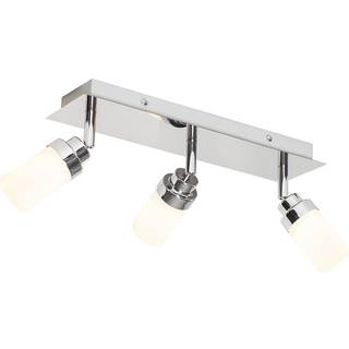 Moderne badeværelsesspotlight stål 3-lys IP44 - Japie