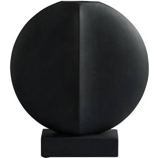 101 Copenhagen Vases - 'Guggenheim' vase, mini, black in Black 100% Ceramics