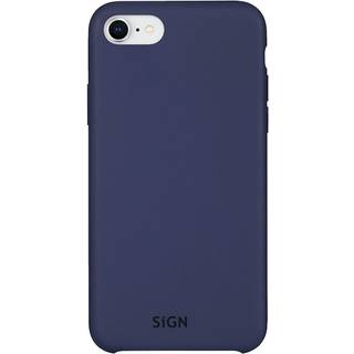 SiGN Liquid Silicone Cover til iPhone 7 & 8/SE 2 - Blå