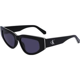Calvin Klein Kvinde CKJ23603S 001 Solbriller Bio-injekt Sort Grå Cat Eye Normal Normal