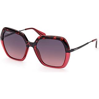 Max & Co. MO0063 56T 57 Solbriller Kvinder Tortoiseshell - Red Black Tortoise - 57mm