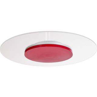Zaniah LED-loftslampe, 360° lys, 24W, rød