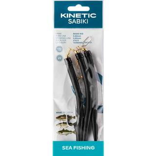 Kinetic Sabiki Makk #6/0 Torskeforfang #6/0 Black