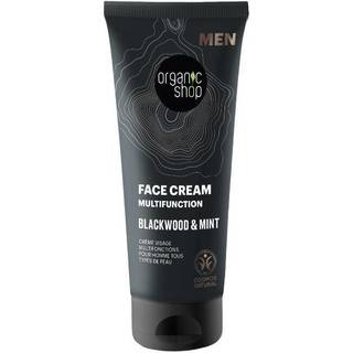 Organic Shop Men Blackwood & Mint multifunktionel creme til ansigt til mænd 75 ml - 75 ml