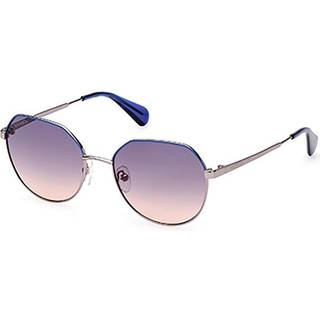 Max & Co. MO0060 14W 52 Solbriller Kvinder Blue - Light Ruthenium Silver Blue - 52mm