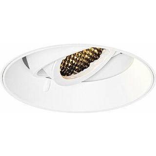 Moderne forsænket spot hvid GU10 rund trimless - Oneon Honey