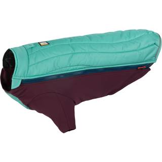 Ruffwear Powder Hound Jacket Hundefrakker størrelse XXS - Chest: 33-43 cm farve aurora teal