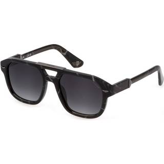 Police SPLL19 MONUMENT 1 0869 55 Solbriller Mænd Black - Black Marble - 55mm