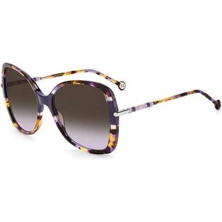 Carolina Herrera CH 0025/S HKZ/QR 58 Solbriller Kvinder Tortoiseshell - Purple Tortoise - 58mm