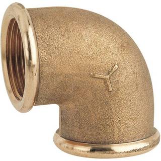 Rørvinkel Maestrini 90° Elbow Female/Female, messing, vinklet 90°, 1" G (BSP) (indvendig) til 1" G (BSP) (indvendig)