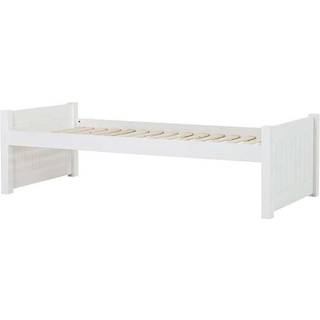 Hoppekids NOAH DELUXE - Juniorseng - 2 Mellem Gavle - 90x200cm - Hvid
