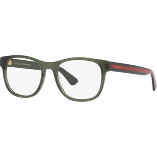 Gucci Mand GG0004ON 011 Optiske stel Grøn Transparent Rund