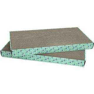 Kitty City Corrugate Cat Scratch Pad Cat Non-Stick Litter Scoop Cat Litter Mats Cat Litter Box Kit