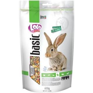 Lolo Pets Rabbit feed complete 600g resealable