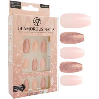 W7 Glamorous Nails Glitterati - 24 stk