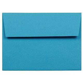 Jampapir A6 Farvede invitation Konvolutter - 4 3/4 x 6 1/2 - Bl? genanvendt - 50/pakke