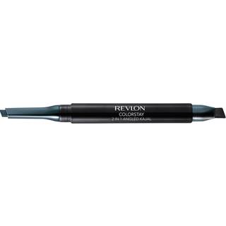 Revlon Colorstay 2-i-1 vinklet Kajal eyeliner Vandt?t ?jenmakeup med smudgeb?rste til smokey ?jne stedsegr?nne (103) 0,01 oz