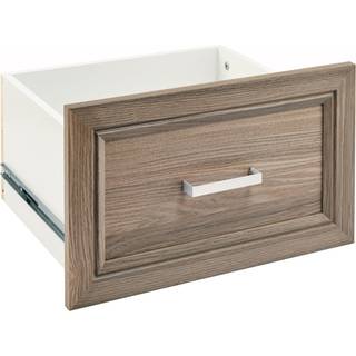 Closetmaid Suitesymphony Wood Tilf?j p? tilbeh?r Shaker Style til opbevaring skab t?j x 10 st?rrelse til 16 tommer. Enheder Natural Gray/Satin Ni