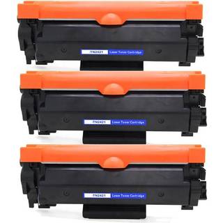 Kompatibel toner Brother TN 2421, 3 stk. rabatpakke 9000 sider