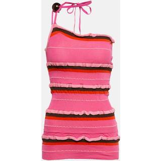 Jacquemus La Maille Concha embellished top - pink - L