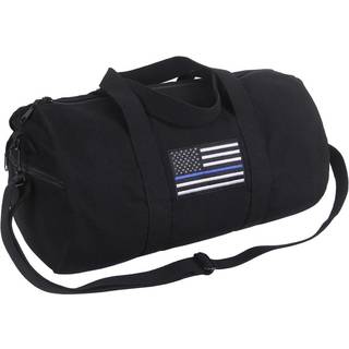 Rothco Skuldertaske / Duffle Taske - Thin Blå Line Sort
