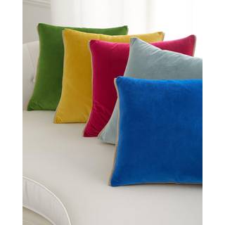 Designers Guild Velluto Pude 50x50 Cm Emerald - Pyntepuder & Betræk Polyester Smaragd - CCDG1411