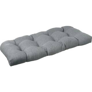 Pillow Perfect Rave Solid indend?rs/udend?rs kurvepultrasse sofa/swing pude tuftet vejr og fade resistent 19 """" x 44 """" gr?