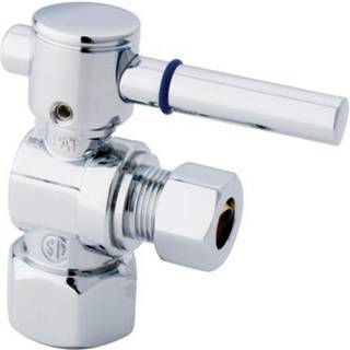 Vandhaner CC43101DL 1/2 """" FIP X 3/8 """" O.D. Kompressionsvinkelventil poleret krom