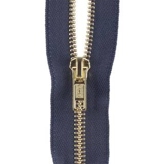 Coats & Clark Inc F25 24-13 Tungvægt Messing Separat Metal Zipper 24 """" Navy