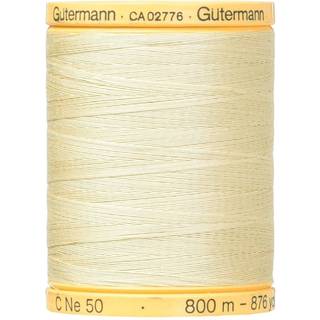 Gutermann Naturlig bomuldstr?d Faststof 876yd Burlap Beige