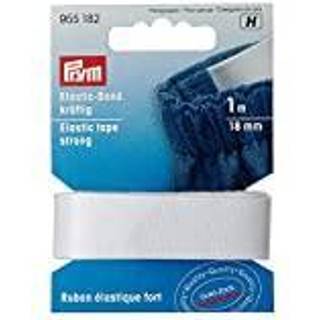Elastic Band Gummi kräftig weiß 18mm 1m - Weiss