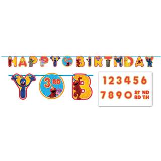 Sesame Street Tilføj ethvert aldersbrevbanner