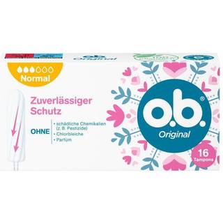 O.B. Tampons Normal 16 stk