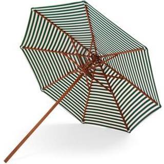 Skagerak, Messina Parasol Ø300 Dark Green Stripe