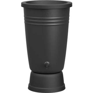 Regnvandstønde Plast - Living Sort - 110 L
