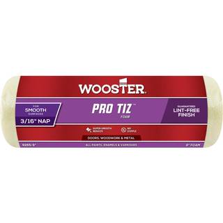 Wooster Brush R265-9 Pro Tiz Paint Roller 3/16 i NAP 9 i L Foam Cover Phenolic Core 9 tommer gul