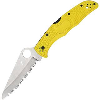 Pacific Salt 2 foldekniv, SpyderEdge, gul