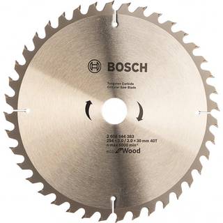 Rundsavklinge Bosch Eco for Wood 2608644383; 254x30 mm; Z40