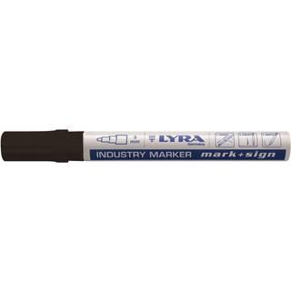 Lyra Industri marker m. kugle (4040) - Blå