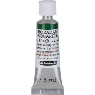 Schmincke Horadam akvarelfarve5 ml – Permanent green olive 534